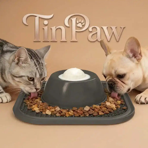 Slow Feeder Dog Bowl Ball - Slow Feeding Bowl - TinPaw