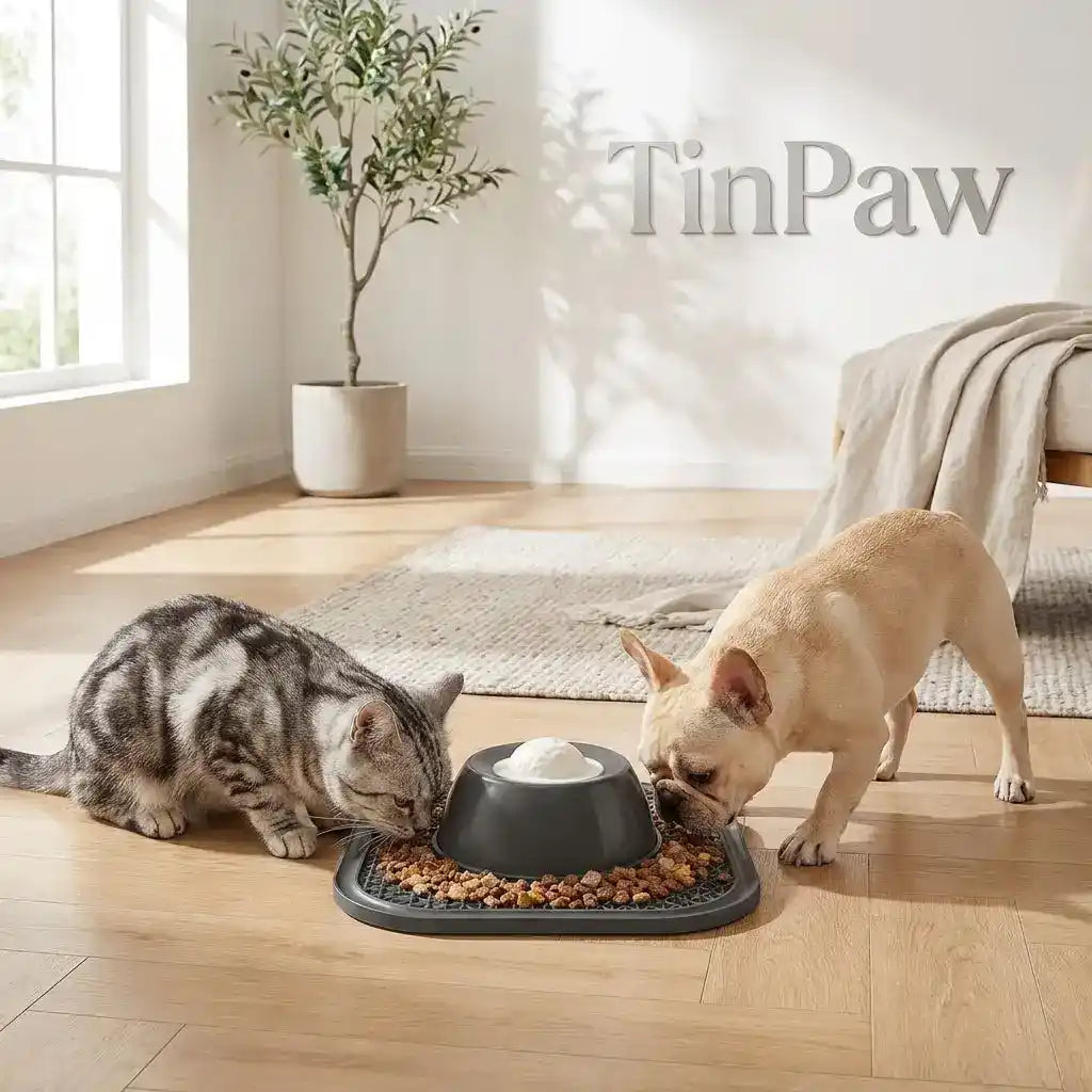 Slow Feeder Dog Bowl Ball - Slow Feeding Bowl - TinPaw