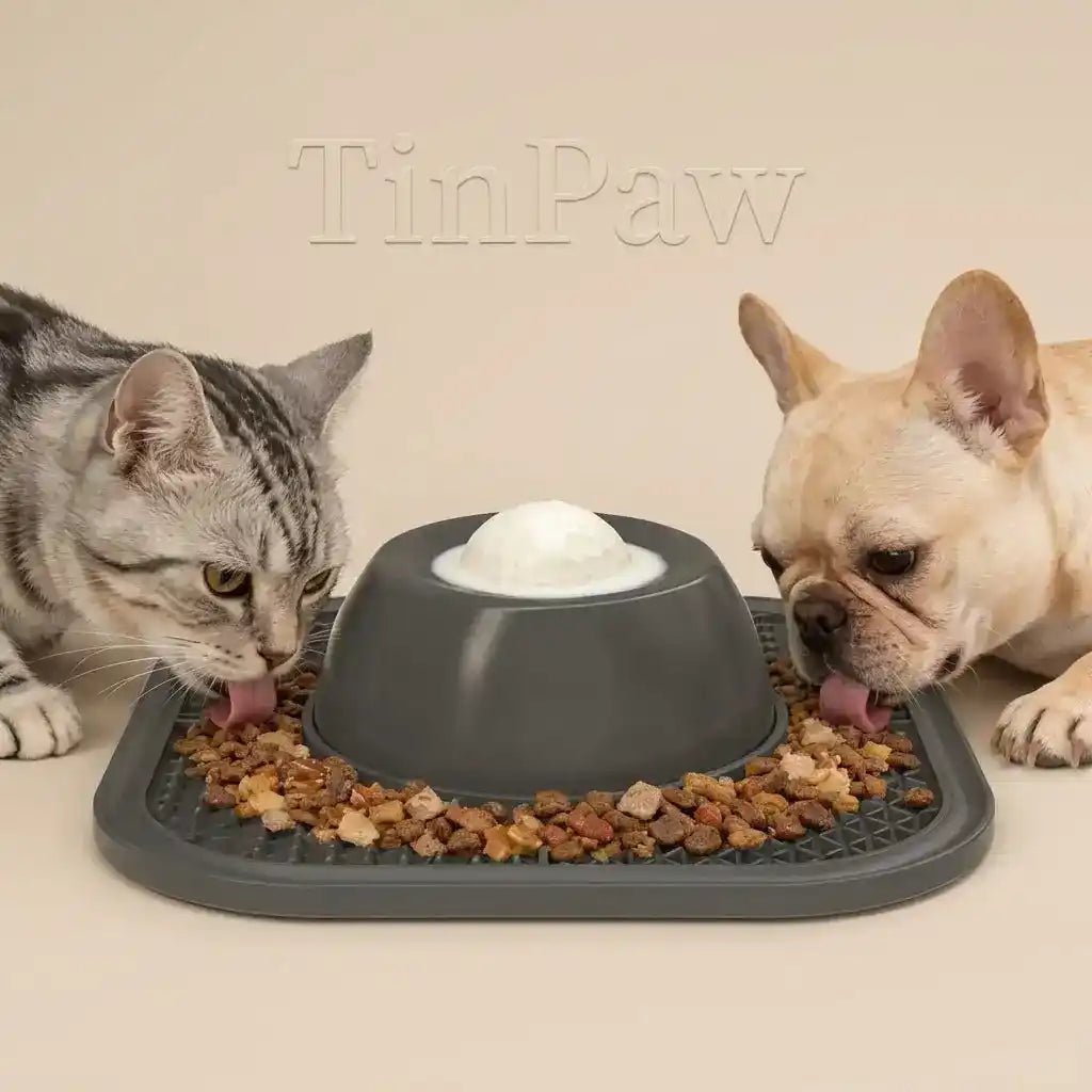 Slow Feeder Dog Bowl Ball - Slow Feeding Bowl - TinPaw