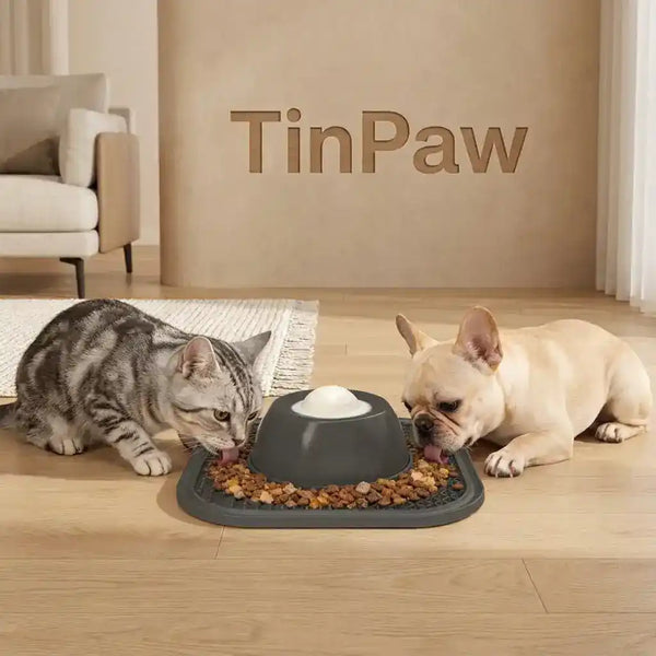 Slow Feeder Dog Bowl Ball - Slow Feeding Bowl - TinPaw
