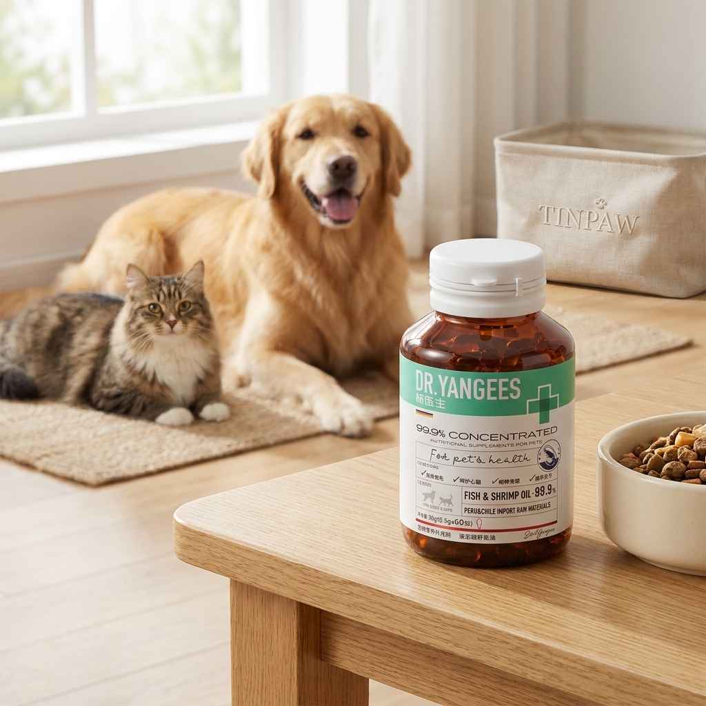 Krill Fish Oil Capsules - Vitamins & Supplements - TinPaw