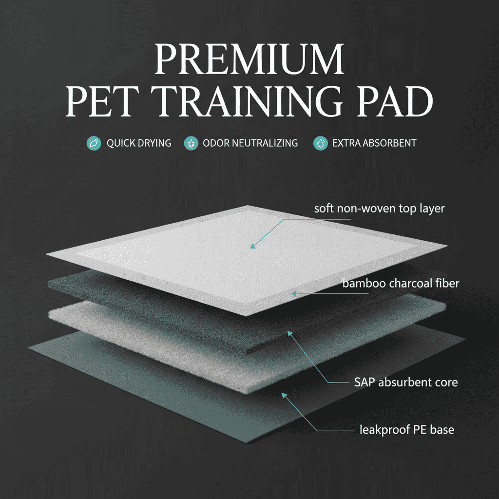 Charcoal Pet Training Pads - Dog Diapers - TinPaw