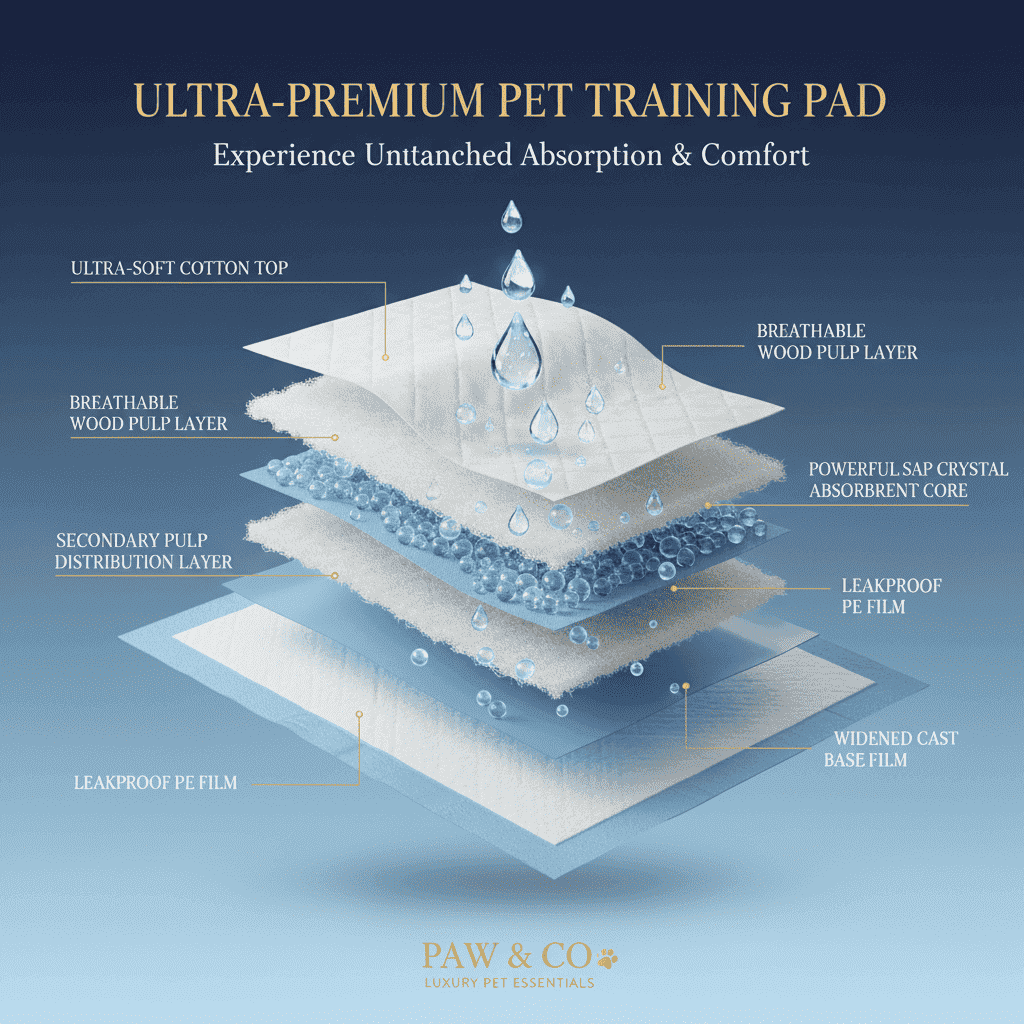 Pet Training Pads Odor Control - Dog Diapers - TinPaw