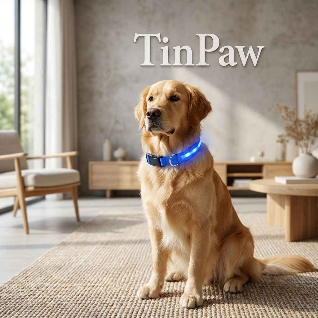 LED Light - Up Dog Collar - Dog Gear - TinPaw