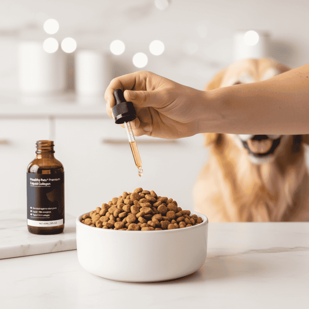 Liquid Collagen Pet Drops - Dog Health - TinPaw