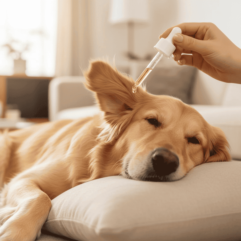 Dog Ear Cleaning Drops - Dog Health - TinPaw