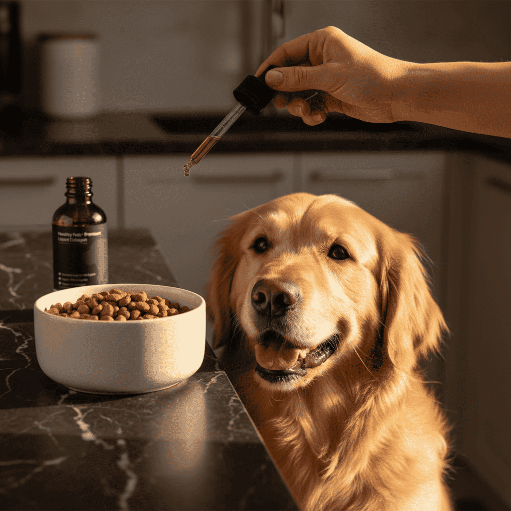 Liquid Collagen Pet Drops - Dog Health - TinPaw