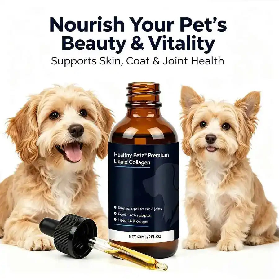 Liquid Collagen Pet Drops - Dog Health - TinPaw
