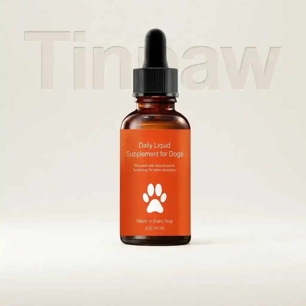 Liquid Pet Multivitamin Supplement - Dog Health - TinPaw