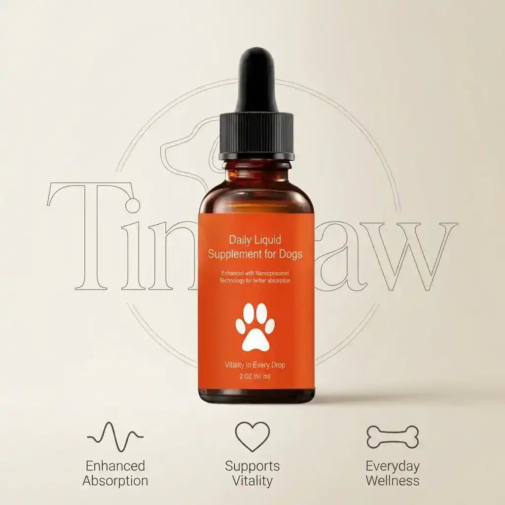 Liquid Pet Multivitamin Supplement - Dog Health - TinPaw