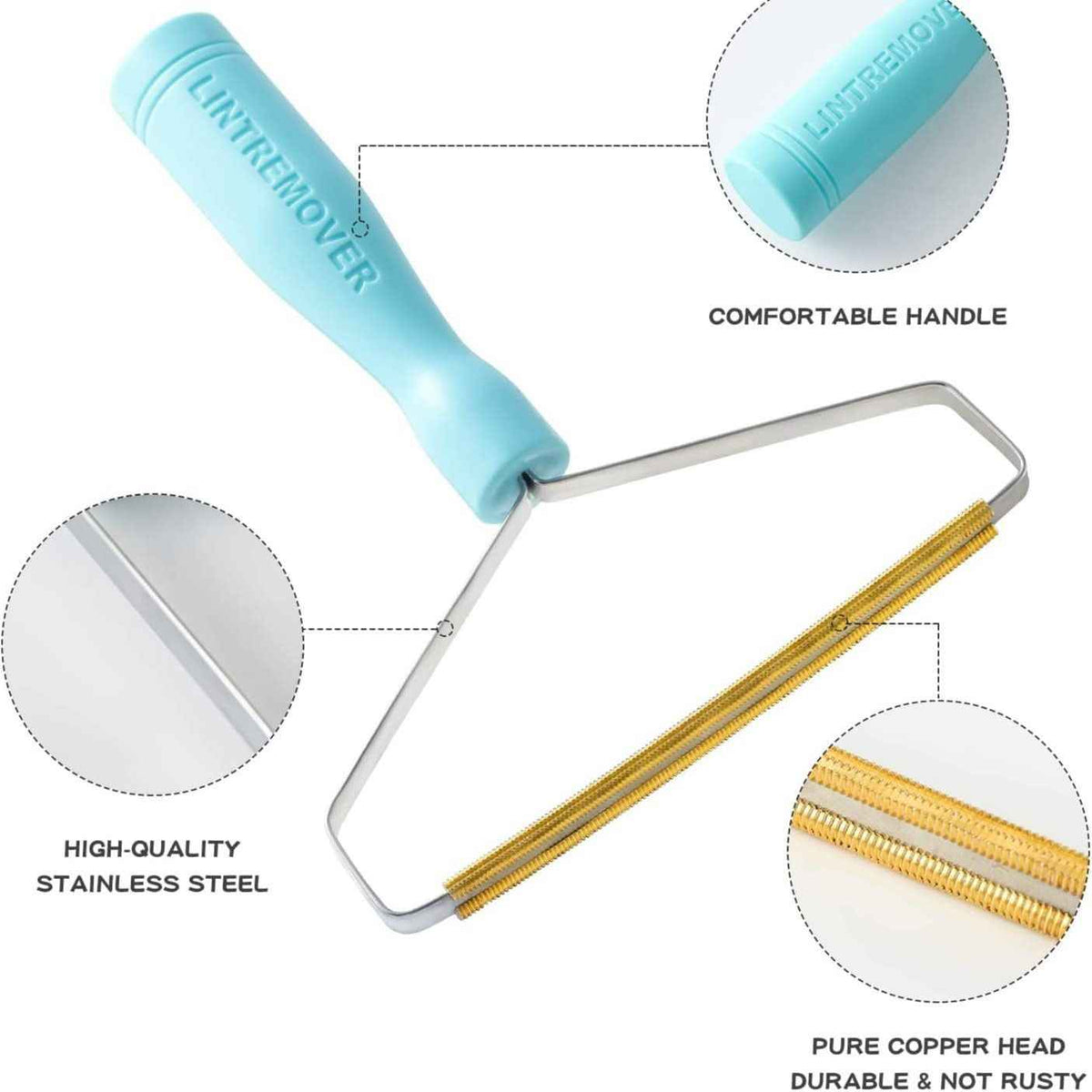 Metal Pet Hair Remover - Dog Slicker Brushes - TinPaw