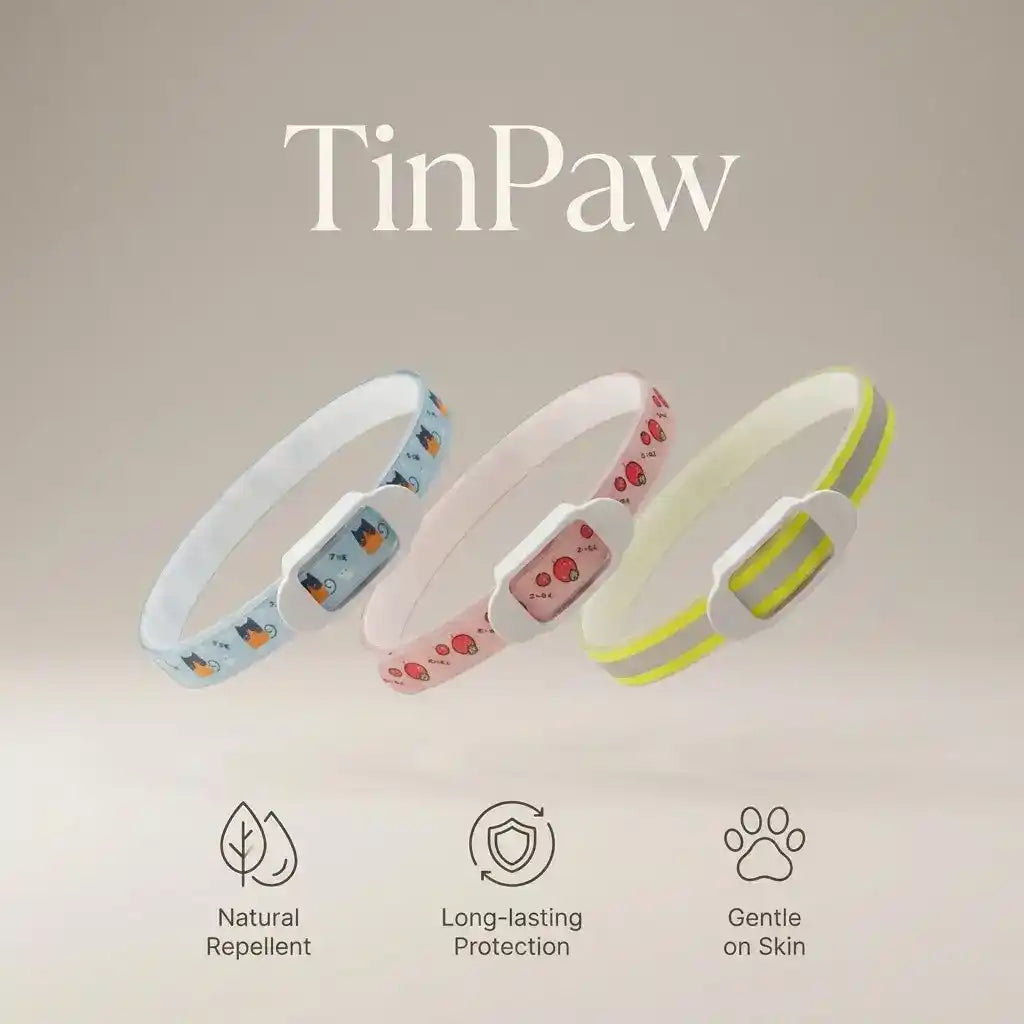 Flea Tick Collar Dogs Cats - Flea & Parasite Control - TinPaw