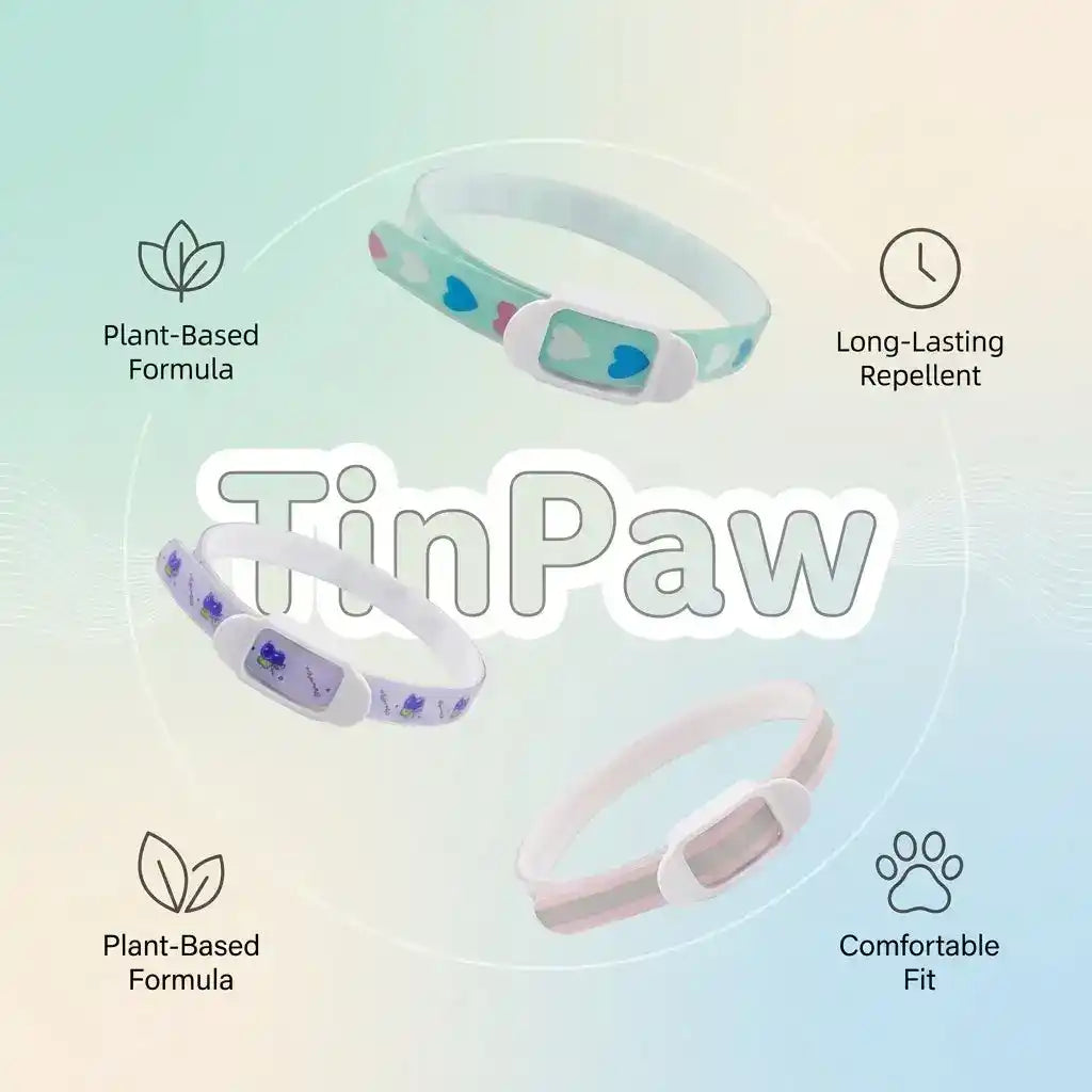 Flea Tick Collar Dogs Cats - Flea & Parasite Control - TinPaw