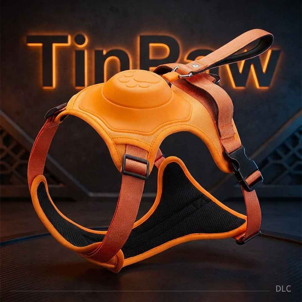 No - Pull Dog Harness Retractable - Dog Gear - TinPaw