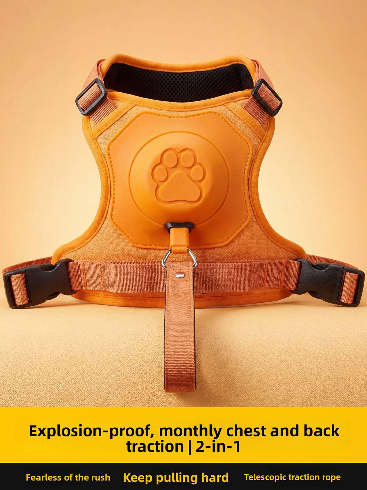 No - Pull Dog Harness Retractable - Dog Gear - TinPaw