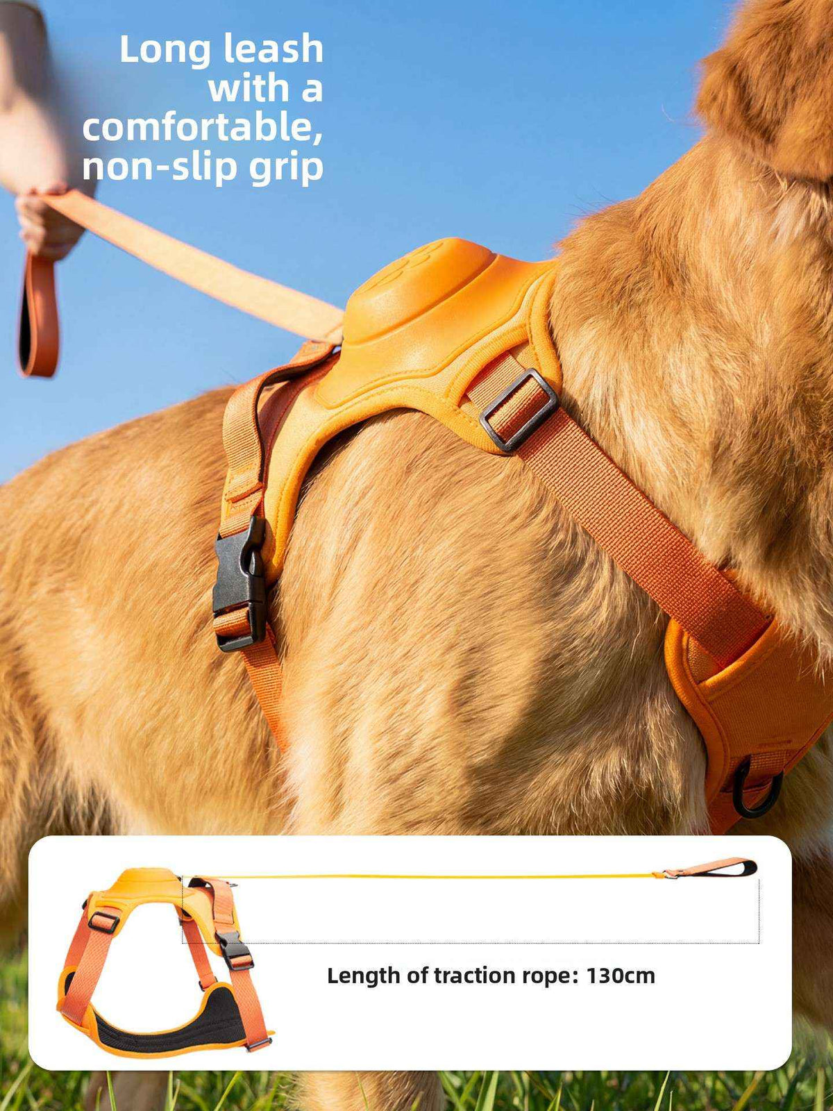 No - Pull Dog Harness Retractable - Dog Gear - TinPaw