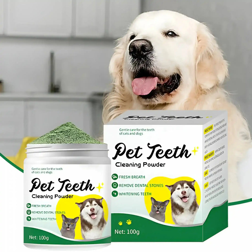 Pet Dental Cleaning Powder - Dog Health - TinPaw
