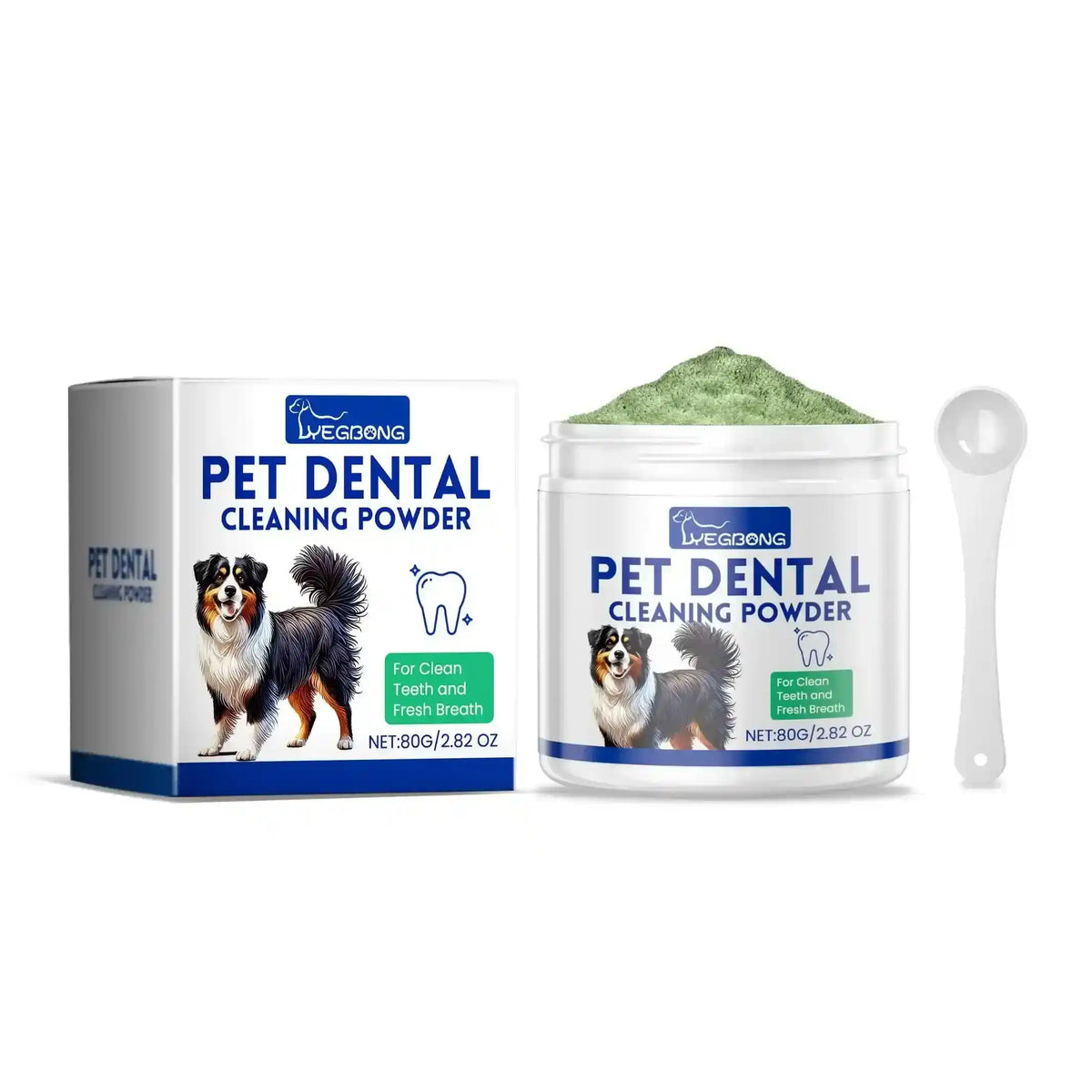 Pet Dental Cleaning Powder - Dog Health - TinPaw