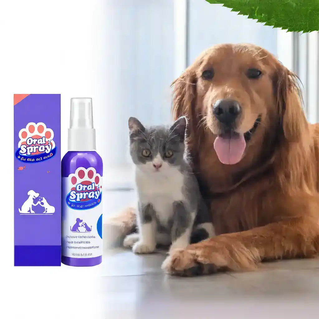 Pet Dental Fresh Breath Spray - Dog Health - TinPaw