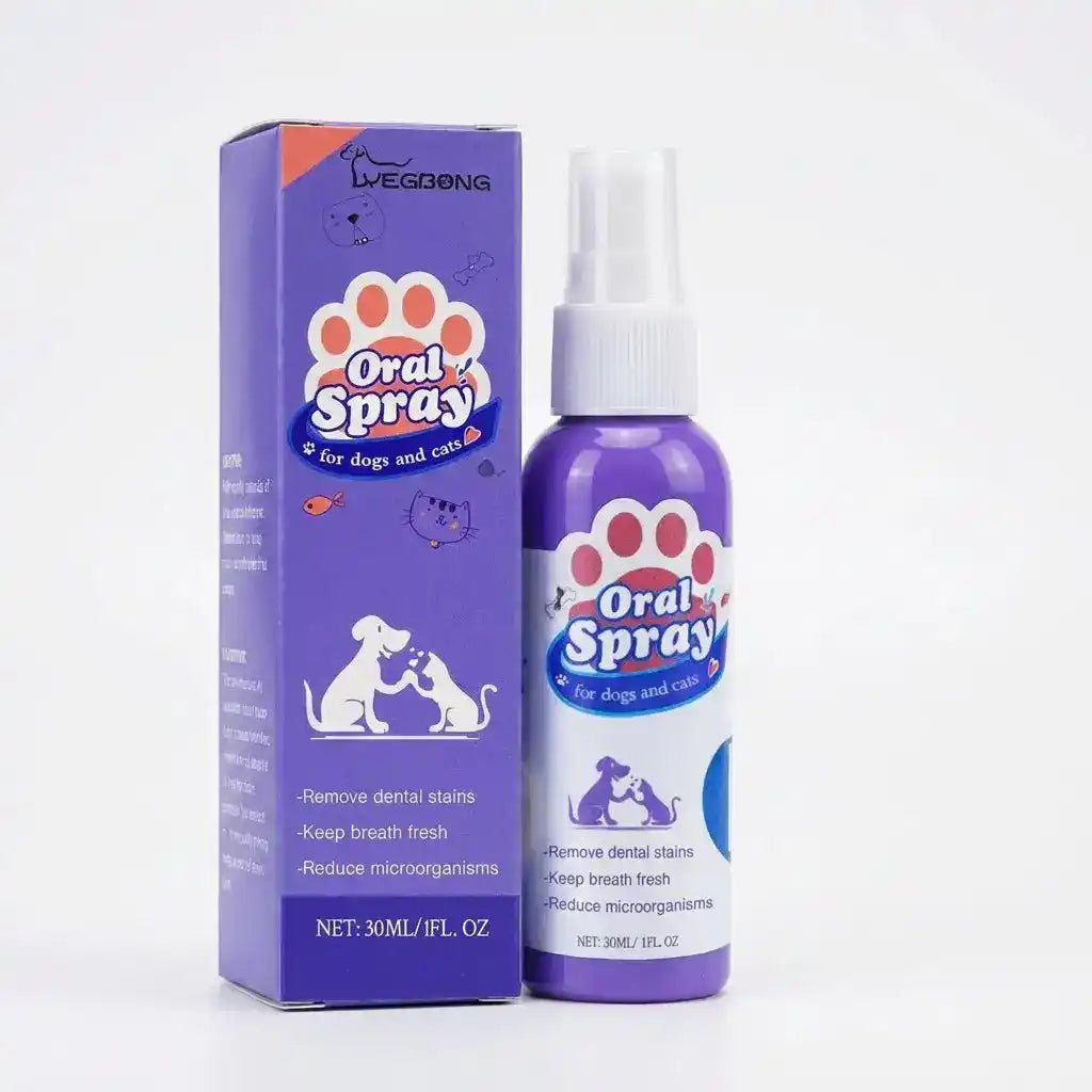 Pet Dental Fresh Breath Spray - Dog Health - TinPaw