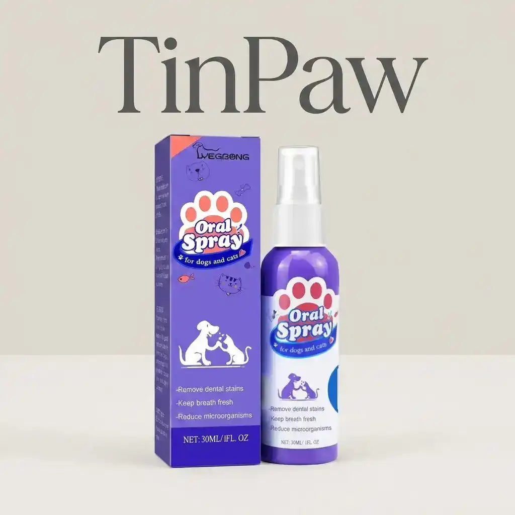 Pet Dental Fresh Breath Spray - Dog Health - TinPaw
