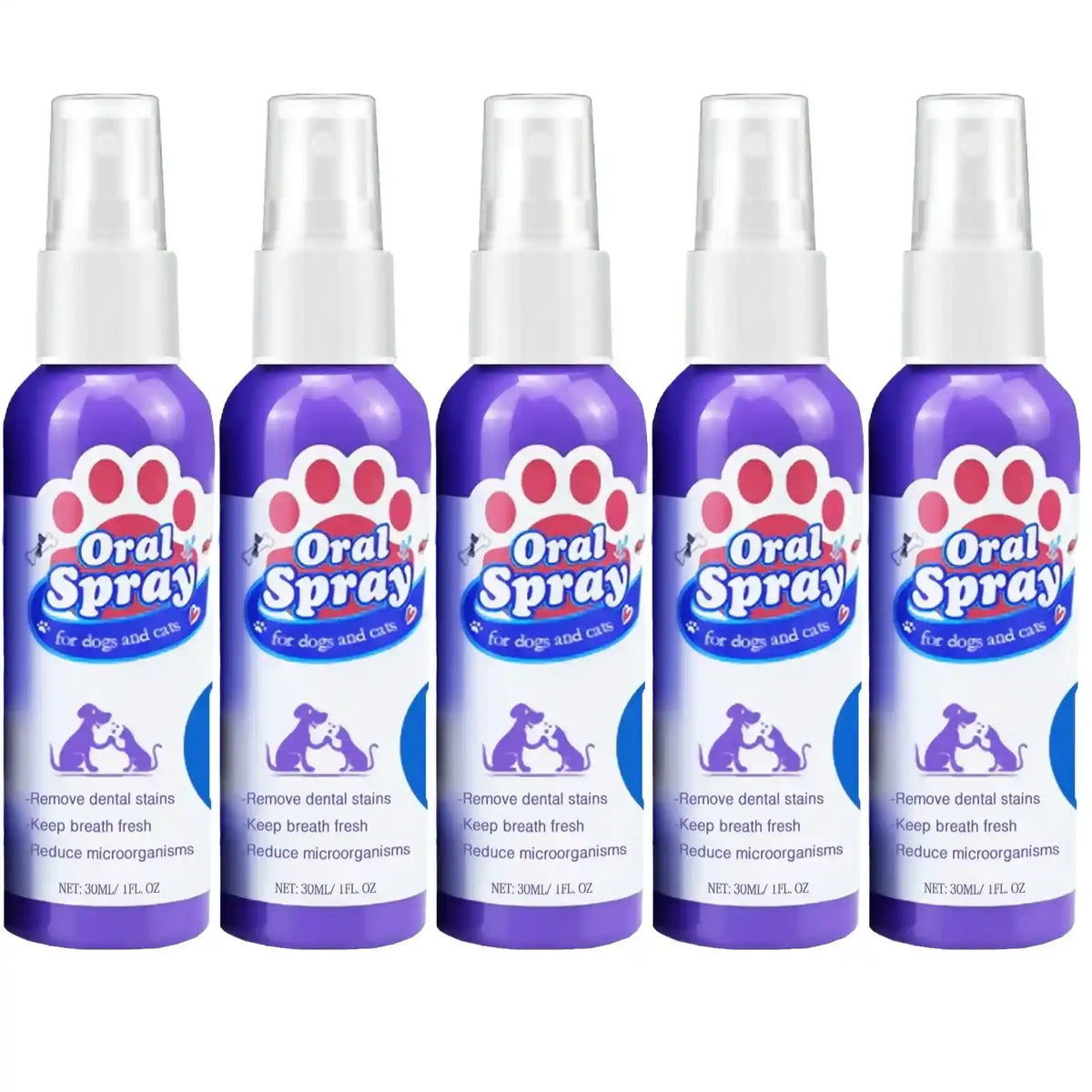 Pet Dental Fresh Breath Spray - Dog Health - TinPaw