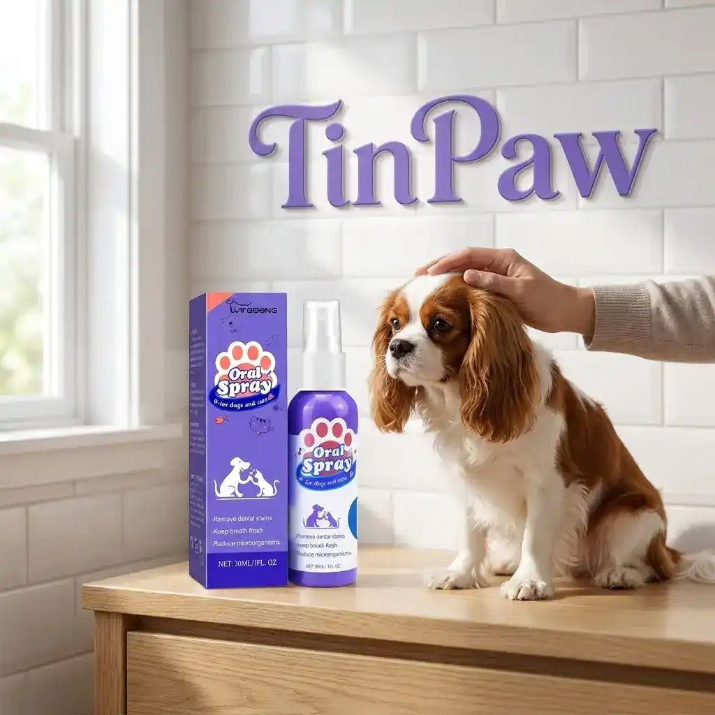Pet Dental Fresh Breath Spray - Dog Health - TinPaw