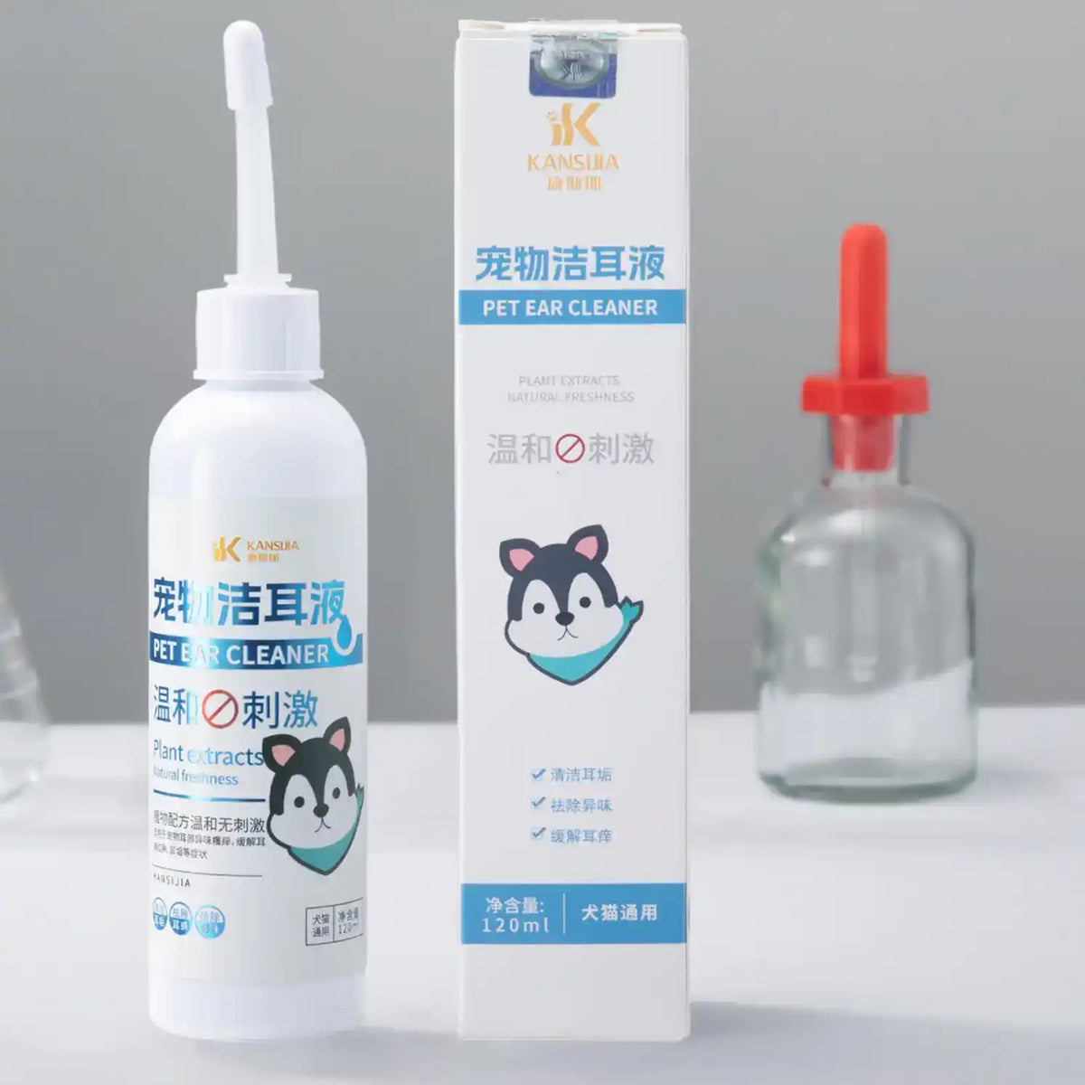 Pet Ear Cleaner Anti - Itch 120ml - Dog Health - TinPaw