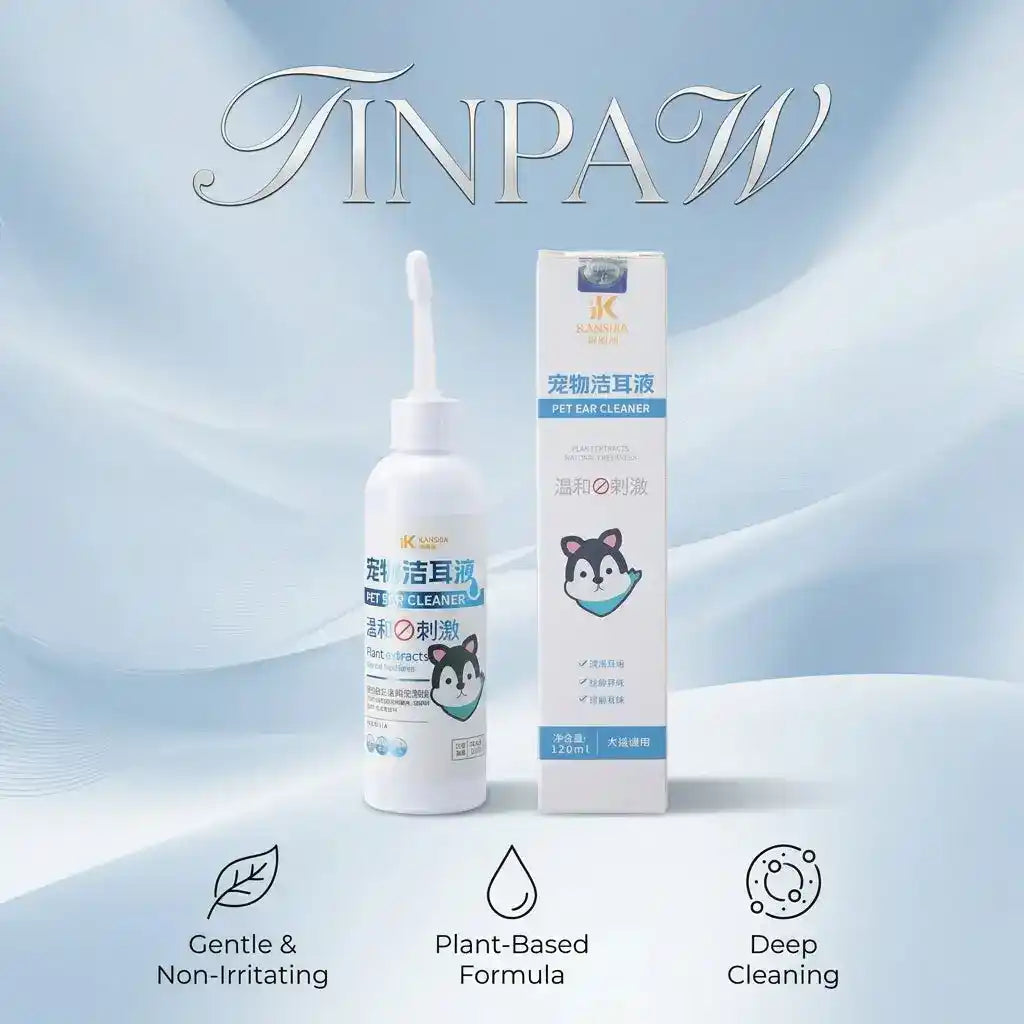 Pet Ear Cleaner Anti - Itch 120ml - Dog Health - TinPaw