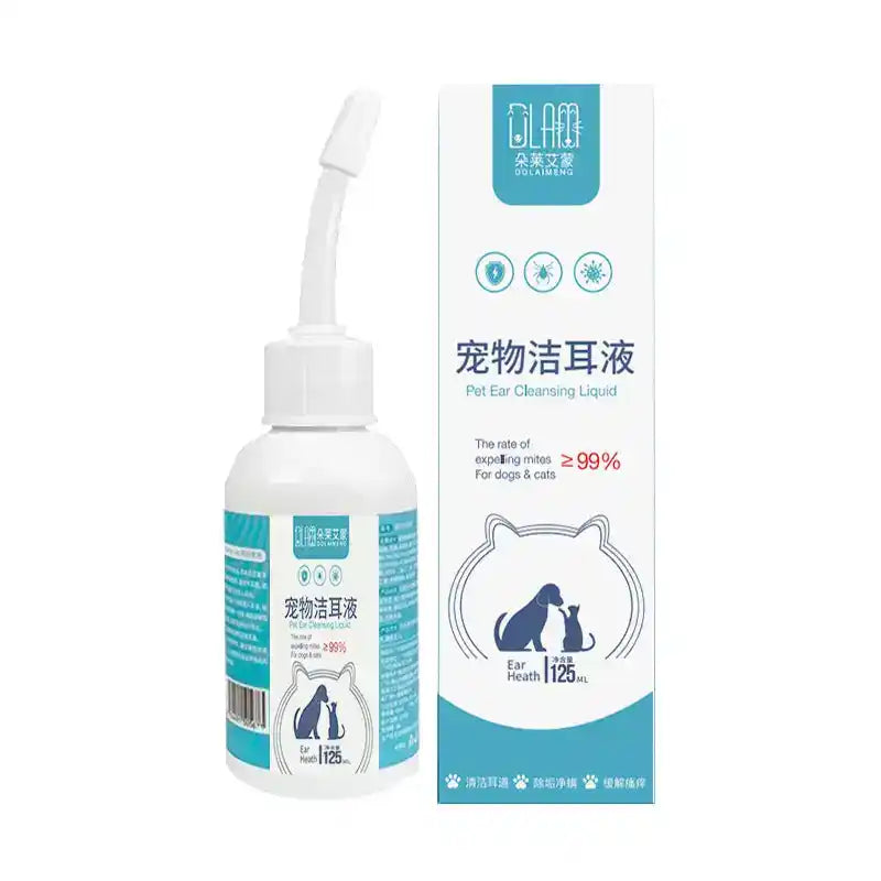 Pet Ear Cleaner Mite Control - Dog Health - TinPaw
