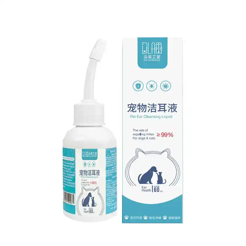 Pet Ear Cleaner Mite Control - Dog Health - TinPaw