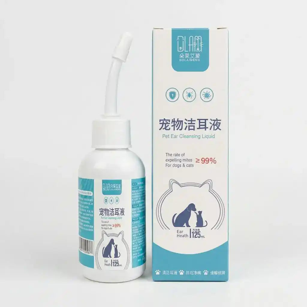 Pet Ear Cleaner Mite Control - Dog Health - TinPaw