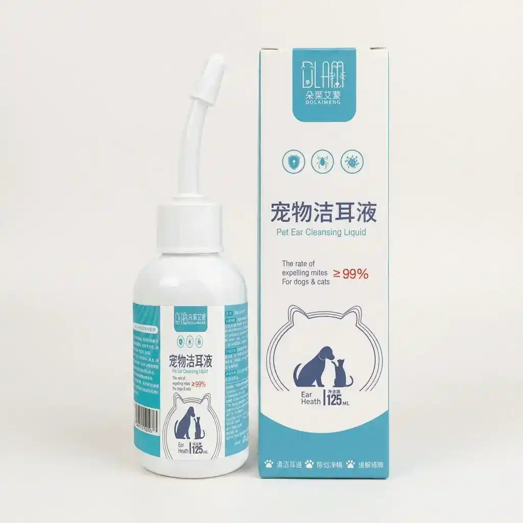Pet Ear Cleaner Mite Control - Dog Health - TinPaw