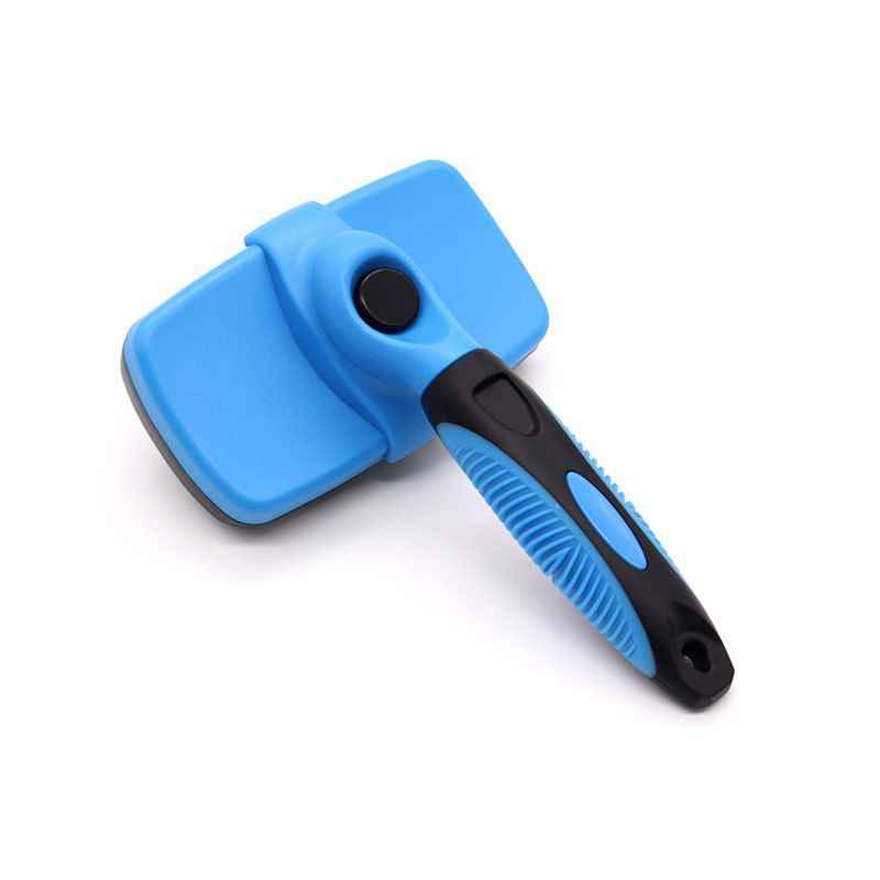 Pet Anti - Tangle Grooming Comb - Dog Slicker Brushes - TinPaw - Sky Blue - Large - SUPECDS00019 - A3