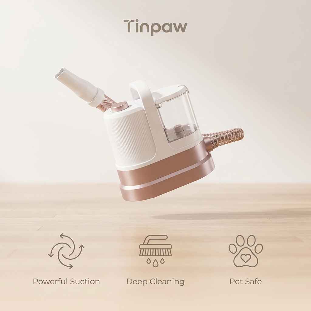 Pet Hair Blower 2 - in - 1 - Dog Slicker Brushes - TinPaw