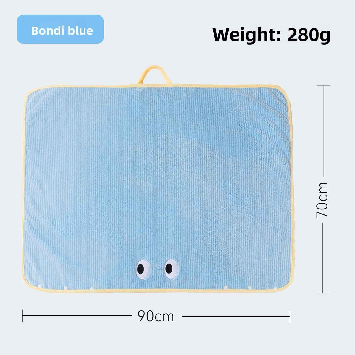 Pet Hair Remover - Dog Slicker Brushes - TinPaw - Cute blue big - eyed towel - Dogs and Cats Universal - SU00156558 - Cute blue big - eyed towel - Dogs and Cats Universal