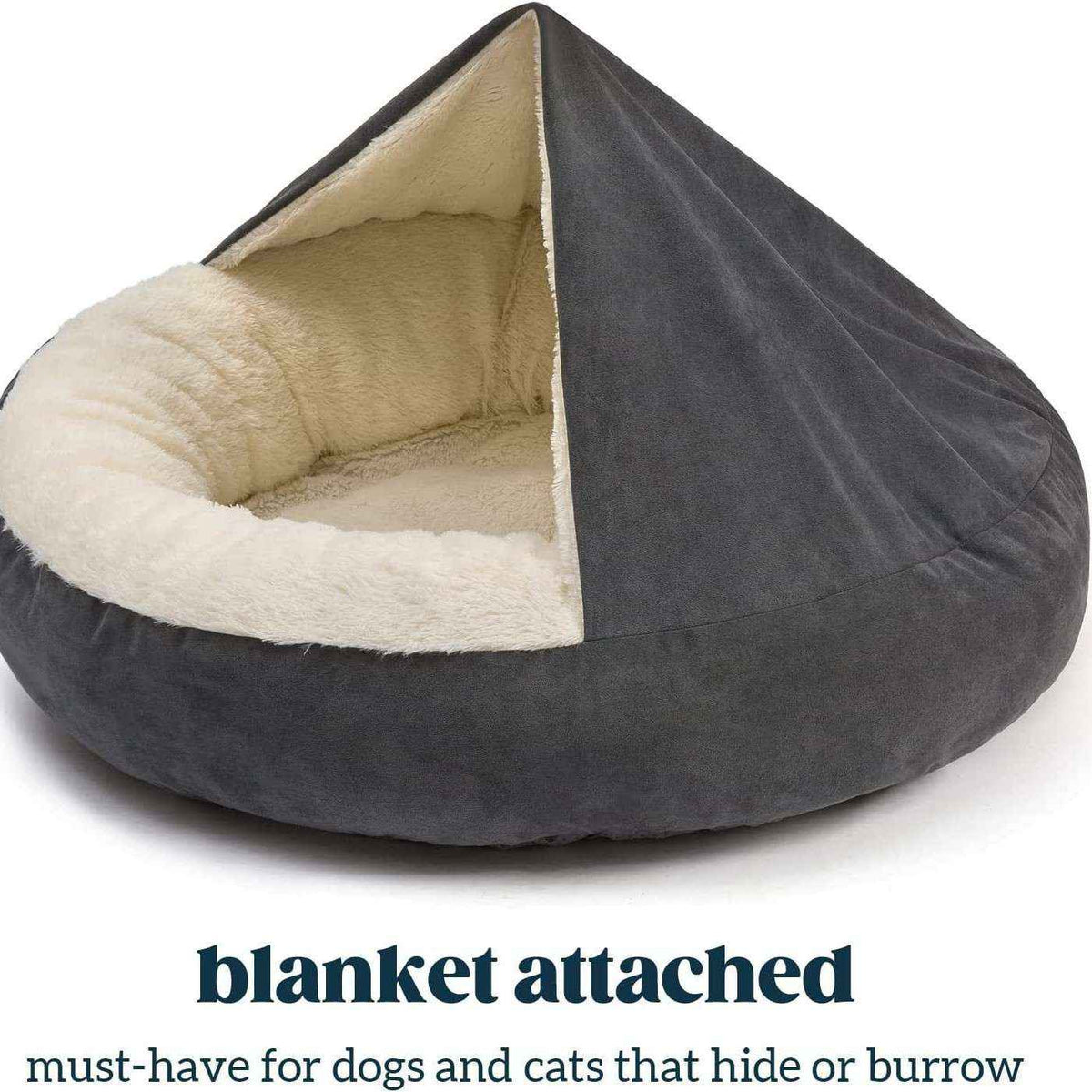 Plush Enclosed Pet House - Dog Beds & Furniture - TinPaw