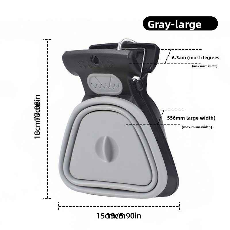 Dog Poop Scooper Bags - Dog Gear - TinPaw - Gray Large - SU00354994 - Gray Large