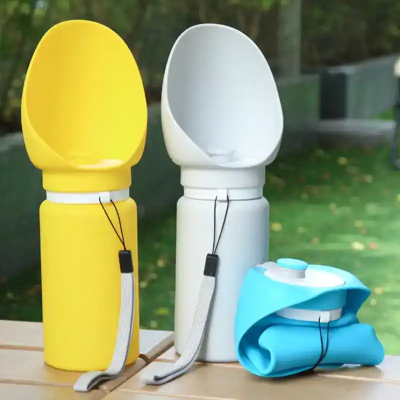 Dog Water Bottle Slow Feeder - Dog Travel Accessories - TinPaw
