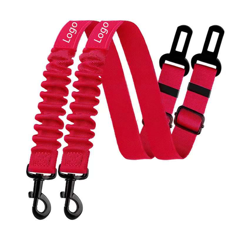 Reflective Dog Car Belt - Dog Gear - TinPaw - Red - 2.5x80cm - SU00117495 - Red - 2.5x80cm