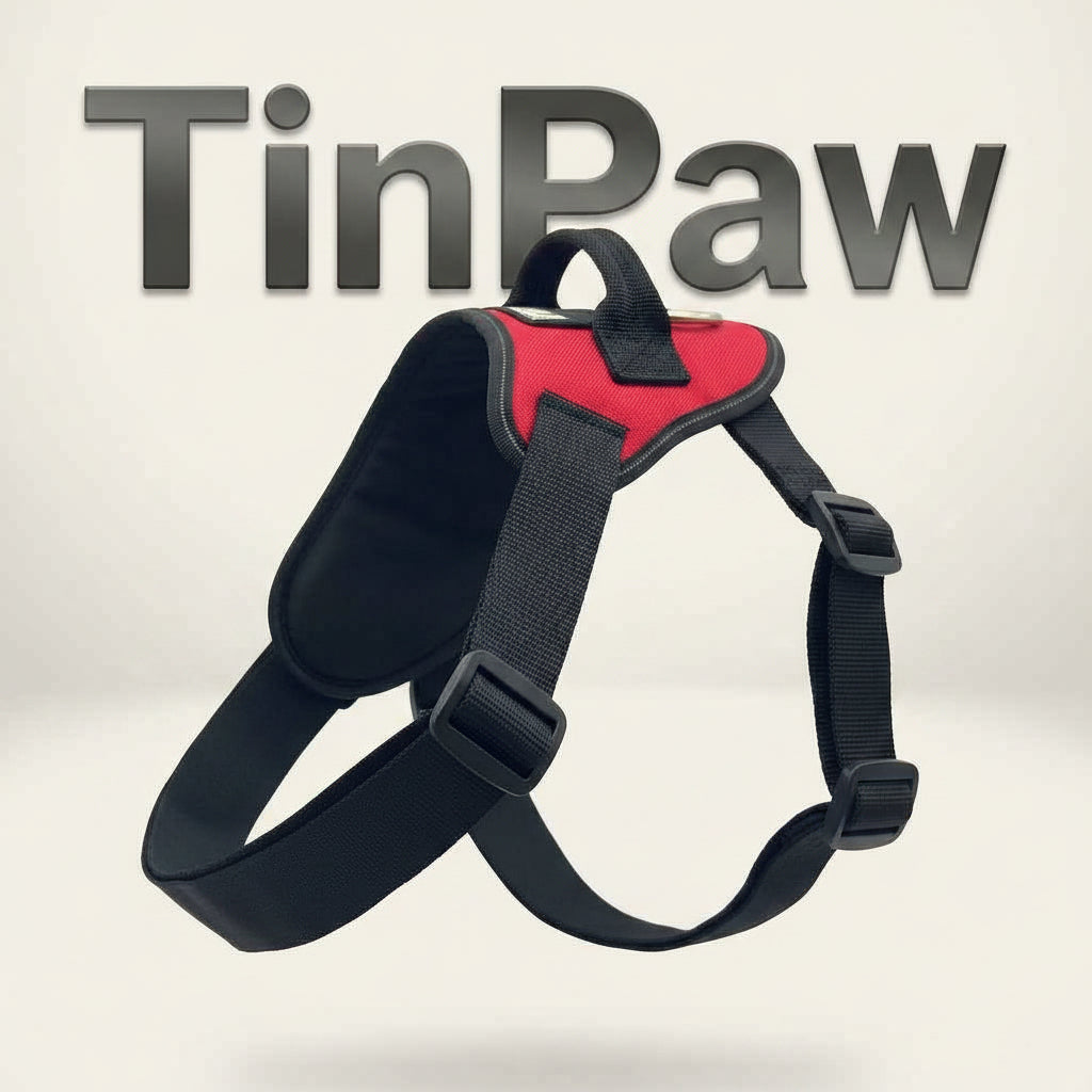 Adjustable Dog Harness Leash - Dog Gear - TinPaw