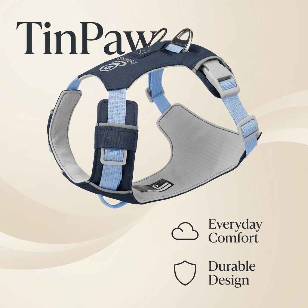 Reflective Waterproof Dog Harness - Dog Gear - TinPaw