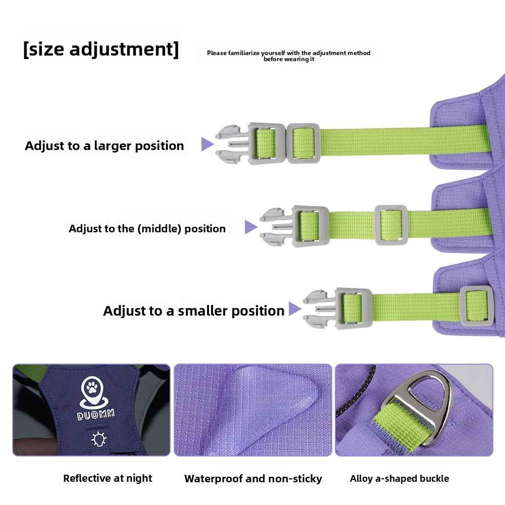 Reflective Waterproof Dog Harness - Dog Gear - TinPaw