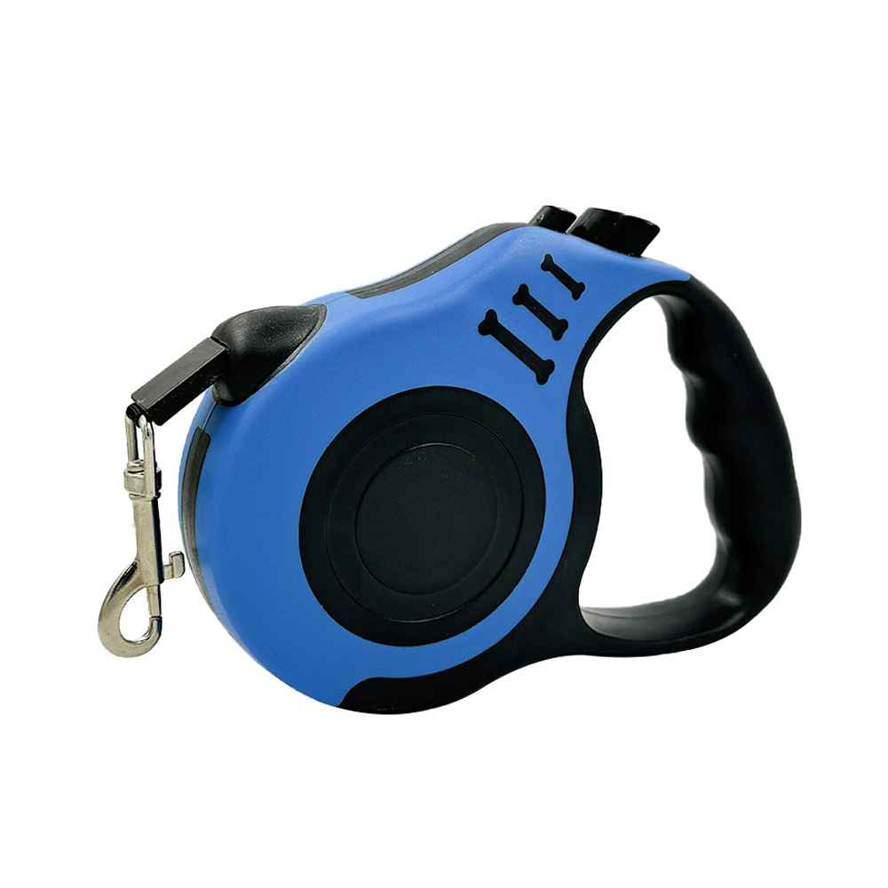 Retractable Bone Handle Leash - Dog Gear - TinPaw - Blue bone - 5 m opp packing - SU00362222 - Blue bone - 5 m opp packing