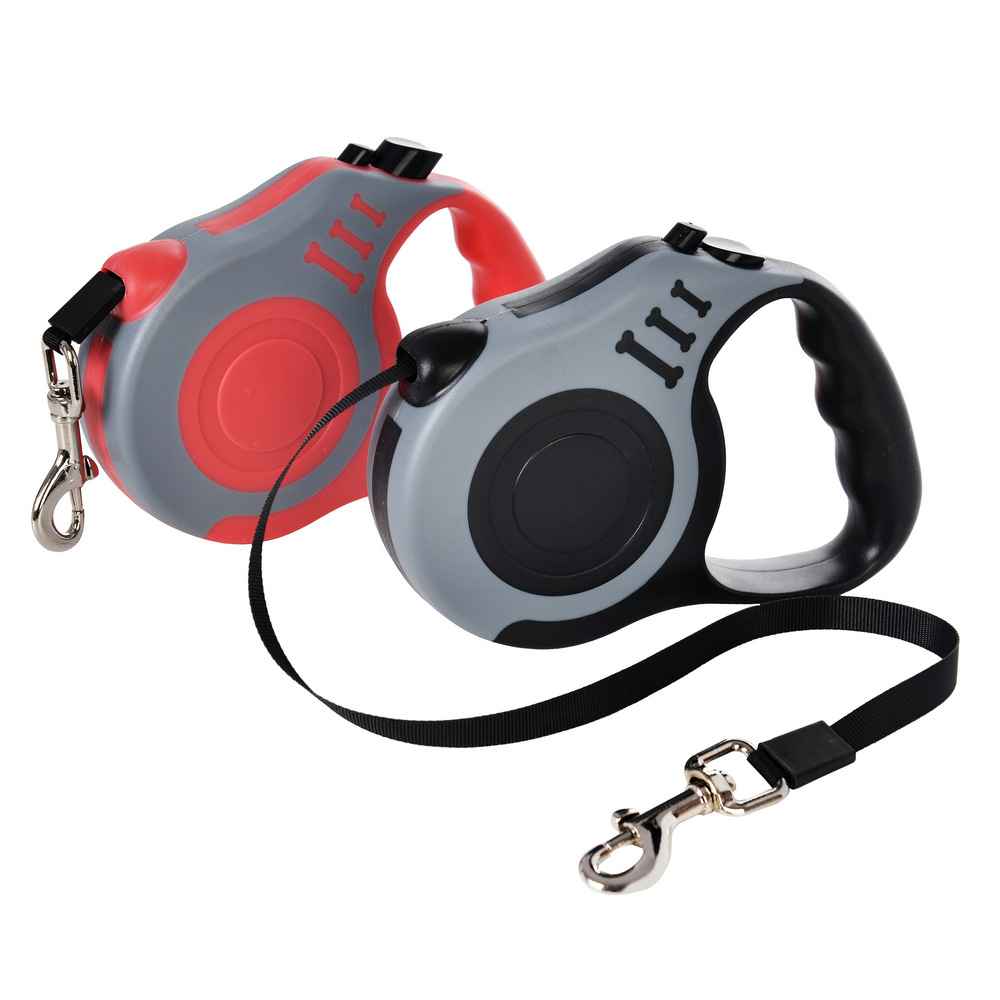 Retractable Bone Handle Leash - Dog Gear - TinPaw