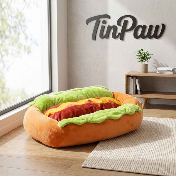 Hot Dog Pet Bed - Dog Beds & Furniture - TinPaw