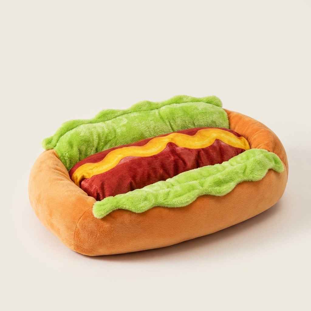 Hot Dog Pet Bed - Dog Beds & Furniture - TinPaw