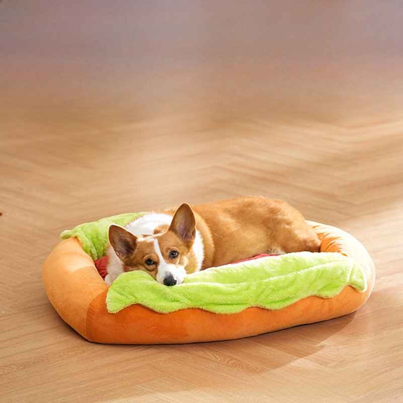 Sausage Dog Pet Bed - Dog Beds & Furniture - TinPaw
