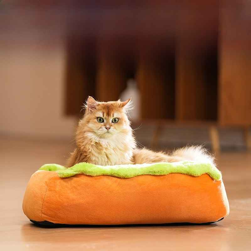 Sausage Dog Pet Bed - Dog Beds & Furniture - TinPaw