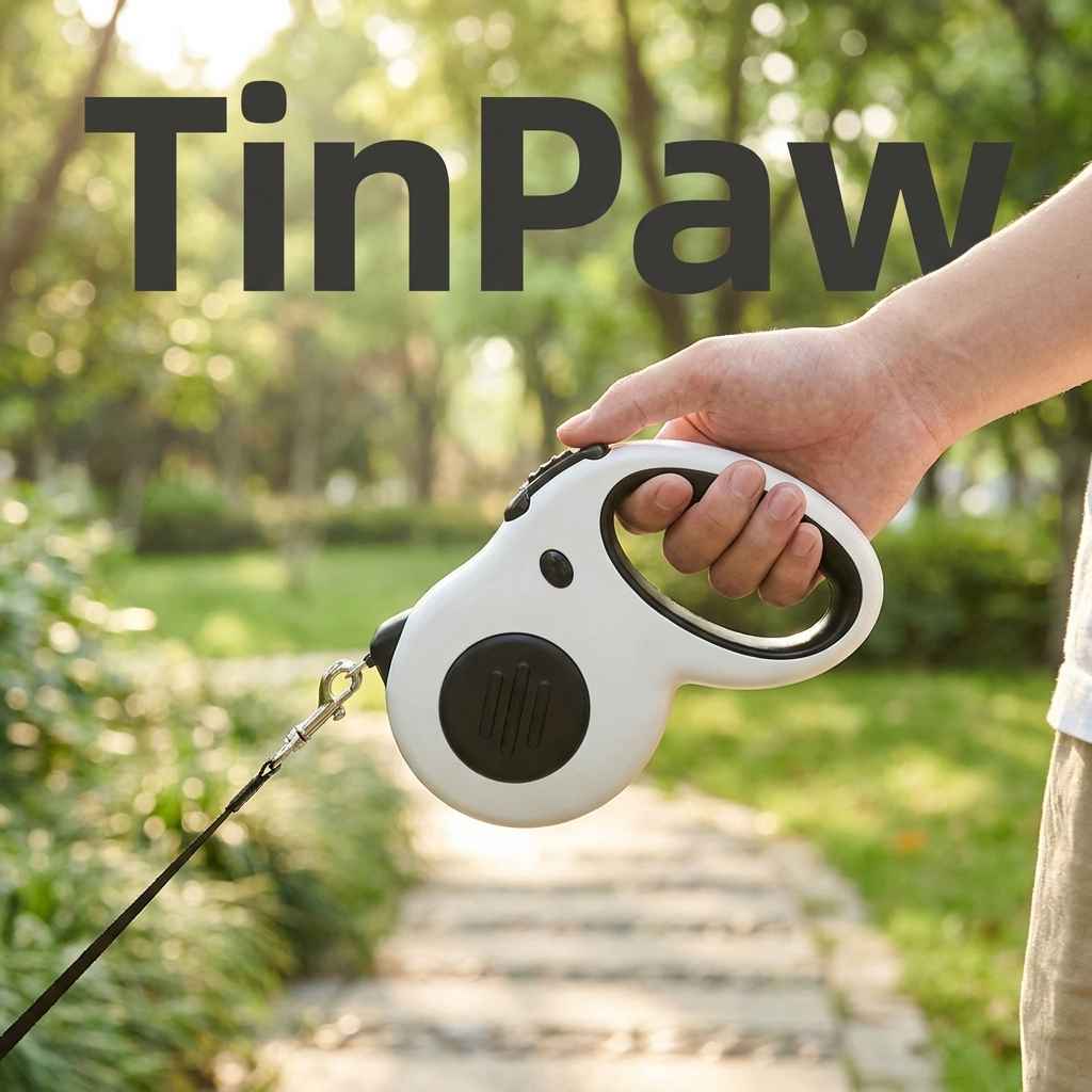 Retractable Dog Leash LED - Dog Gear - TinPaw